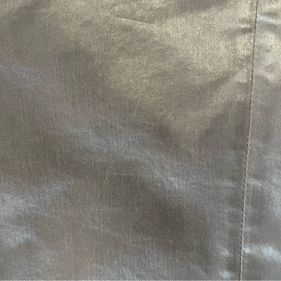 Adriano Goldschmied AG Farrah Skinny Leatherette High Rise Skinny Brown Size 31 - Picture 16 of 16